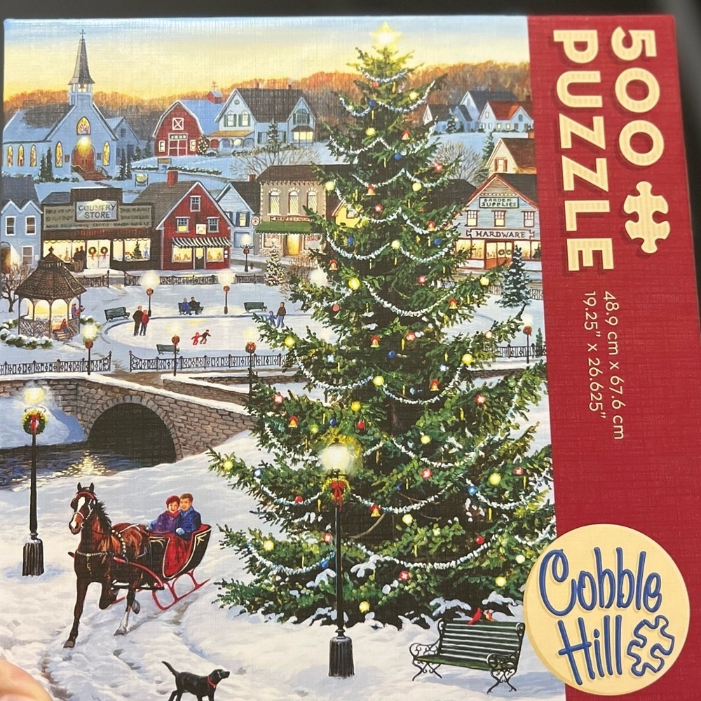 Christmas 500 piece puzzle new in box